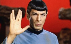 Leonard Nimoy, the original Mr. Spock.